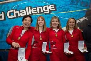 Bodyflight World Challenge 2017 Team of four with medals 