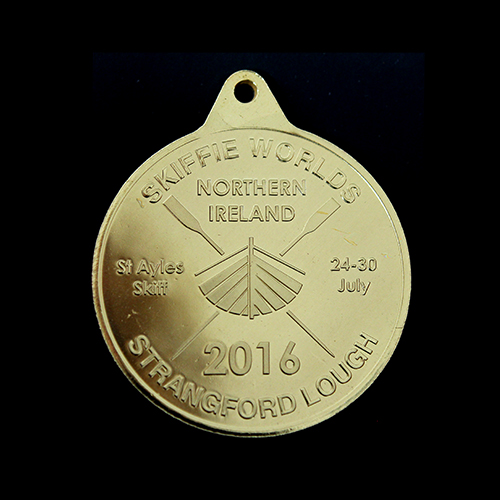 38mm Silver Minted Bright Skiffleworlds Winners Medals Obverse