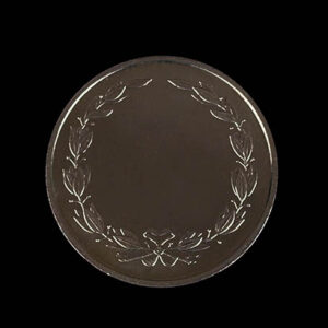 HMP Northallerton Anniversary Coin - 38mm silver minted laurel wreath commemorative coin
